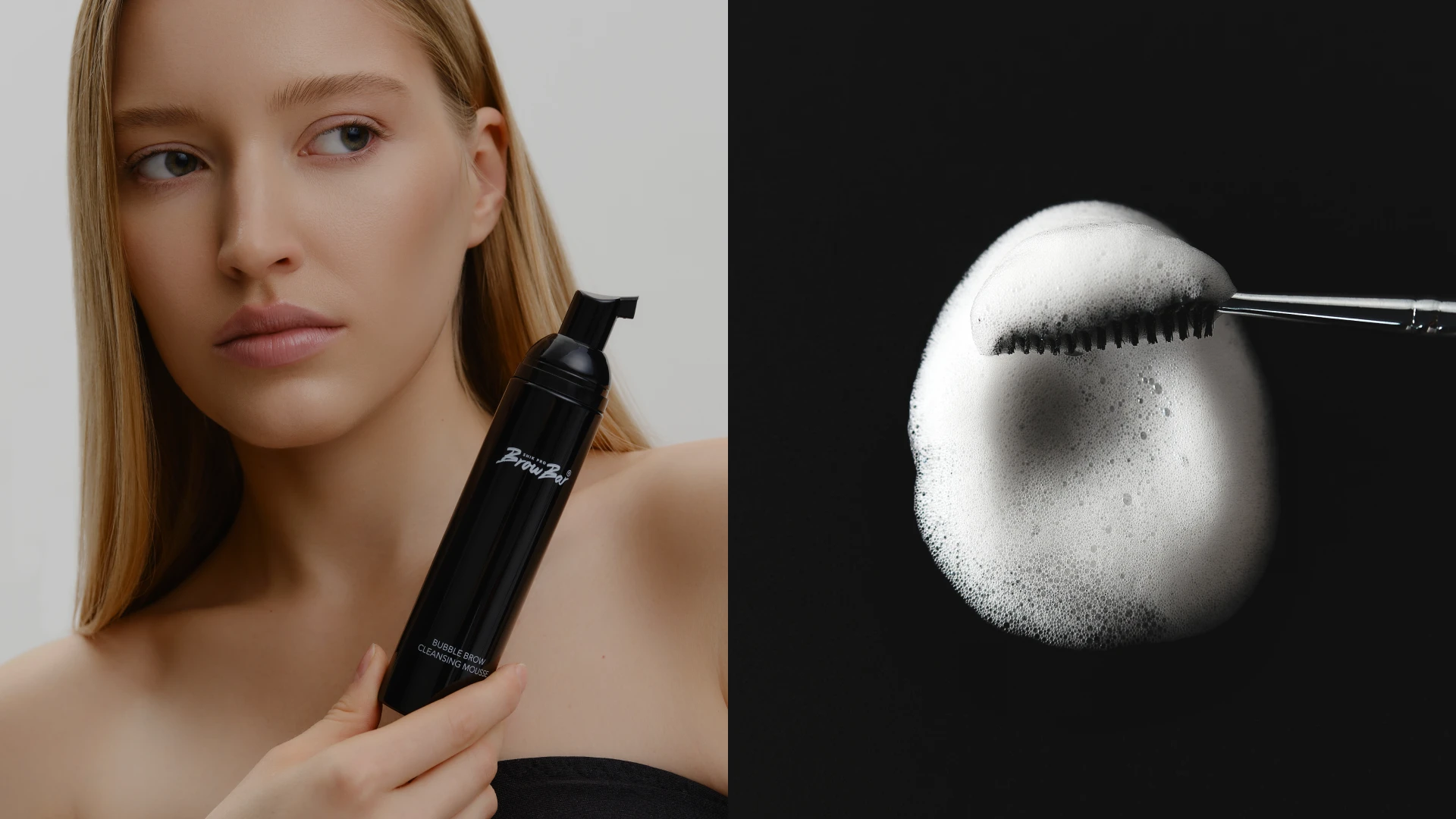 BUBBLE BROW CLEANSING MOUSSE ОЧИЩАЮЩИЙ МУСС ДЛЯ БРОВЕЙ