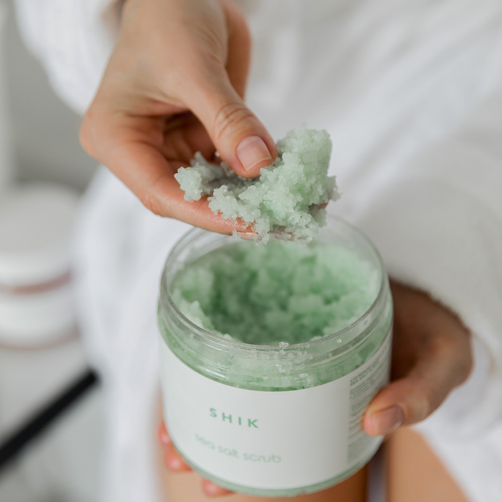 Скраб солевой скраб для тела с морскими водорослями 500 гр / Sea Salt Scrub  500 gr